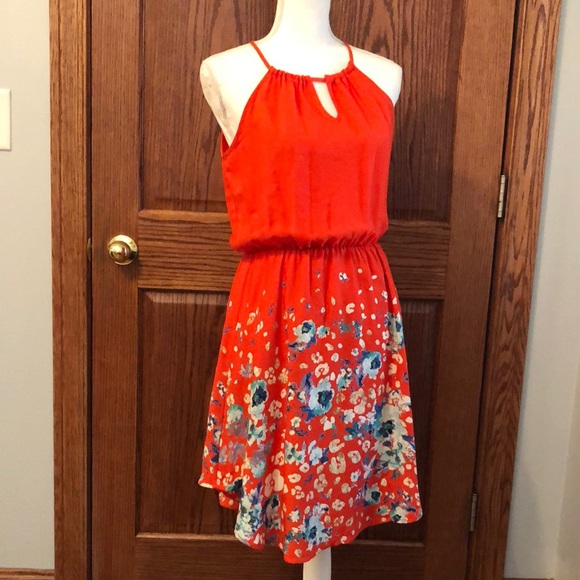 Collective Concepts Dresses & Skirts - Floral Halter Dress